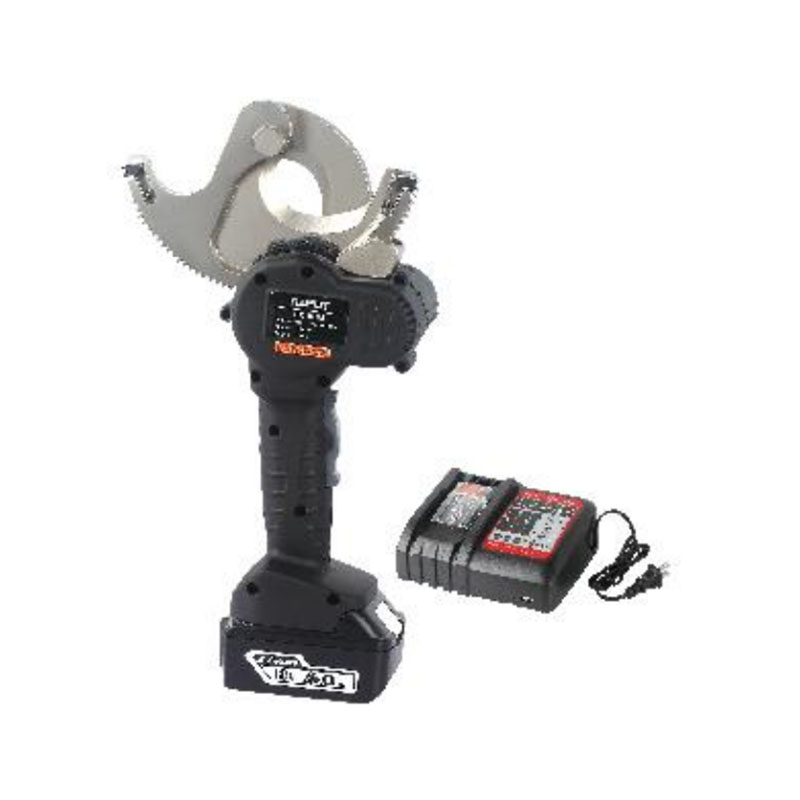 EC Series Battery Powered Ratchet Hydraulic Cable Cutter For Cutting Copper Aluminum Armored Cables And Steel Wire Ropes