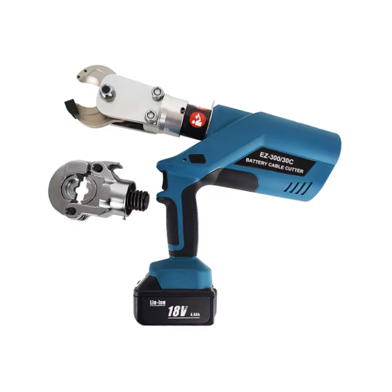 EZ Series Battery Powered Hydraulic Cable Cutting Crimping Two In One Tool For Copper Aluminum Armored Cables